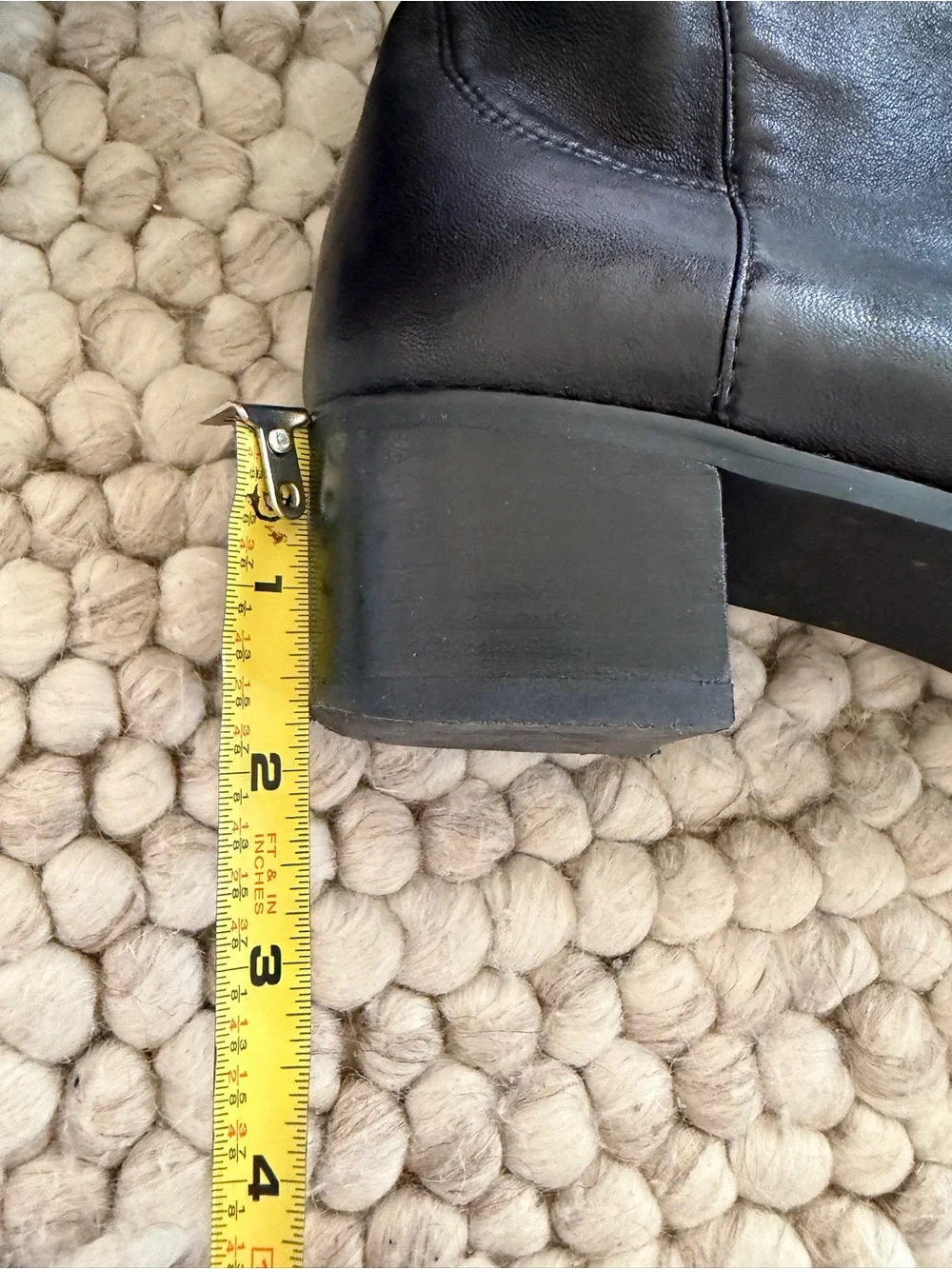 Stuart Weitzman Black Leather Chelsea Ankle Boots